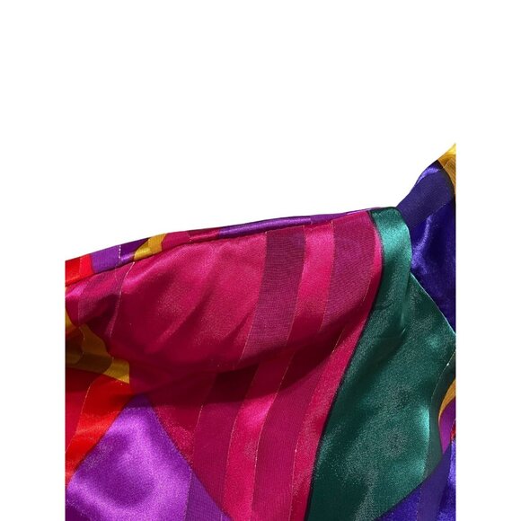 American Designer Styles ADS Womens Reversible Full Zip Bomber Jacket Size Small - Picture 13 of 16